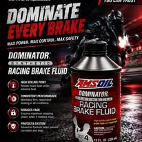 AMSOIL Dominator Racing Brake Fluid